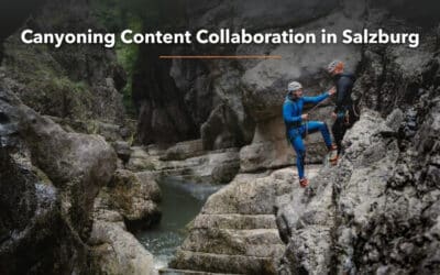 Canyoning-Kooperationen für Reiseblogger und Content Creators